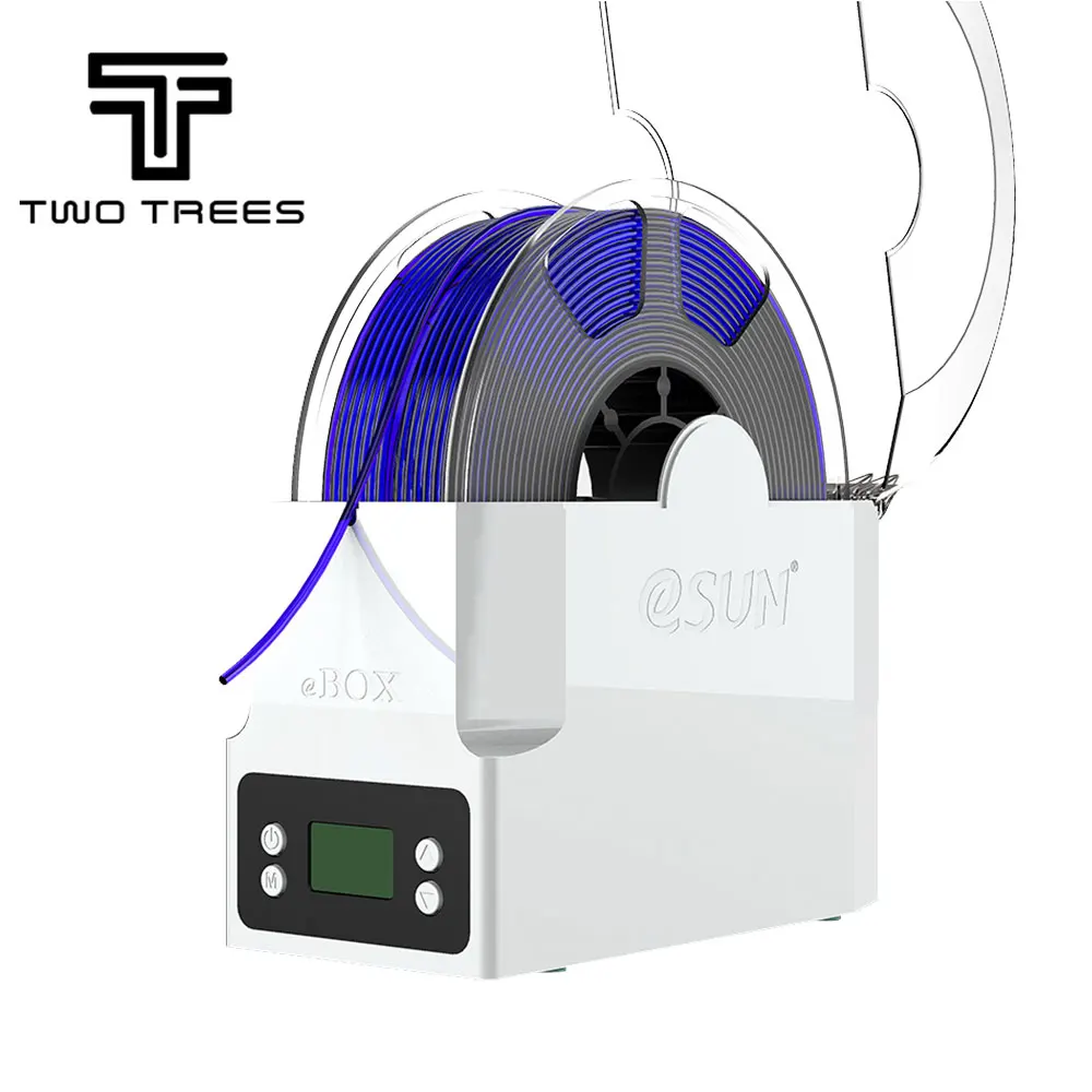 

Twotrees eBOX Filament Storage Holder 3D Printer Filament Box Keeping Filament Dry Measuring Filament Weight for 3D FDM printers