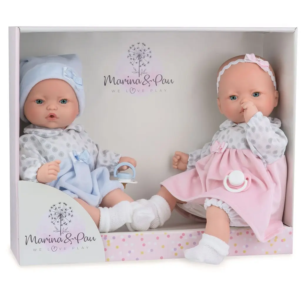 Набор кукол Marina and Pau 40 cм Petite (M572)