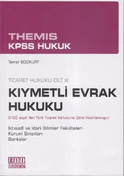 Themis KPSS Law-proceduable ценные бумаги Hukuku Тамер серый волк на двух листах yayigncilik |