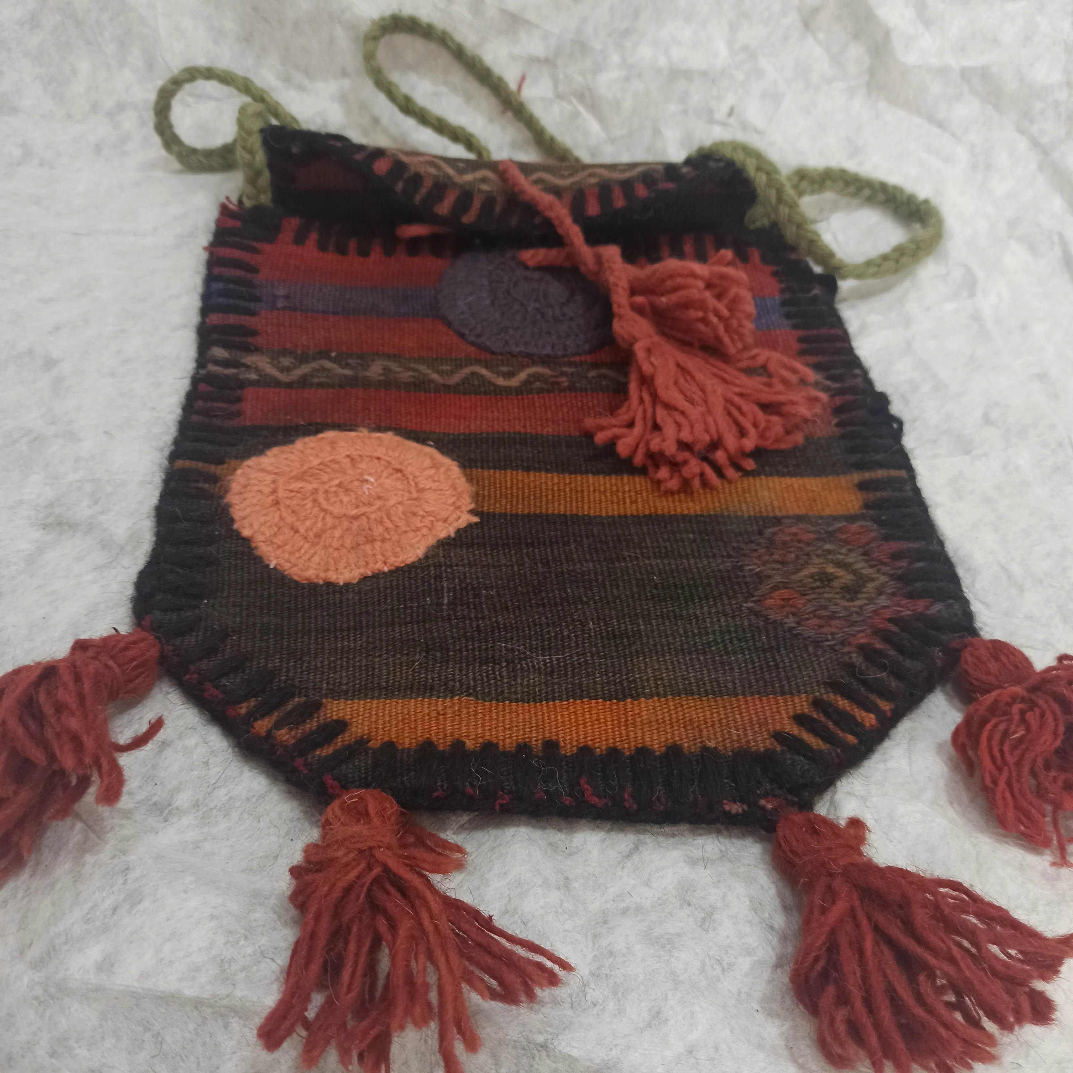 

Small authentic men women children saddle bags colorful fun bag only hand workmanship production healthy special unique product
