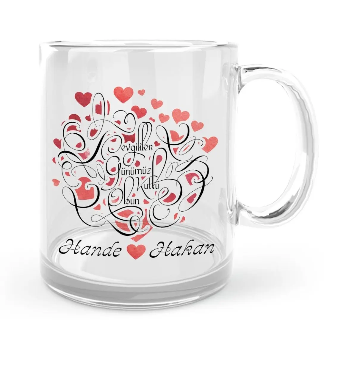 

Персонализированная стеклянная кружка на День святого Валентина-1