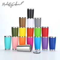stainless steel thermos bottle for tea thermal mug beer cups vacuum insulated coffee tea mug wide mouth water bottle drinkware