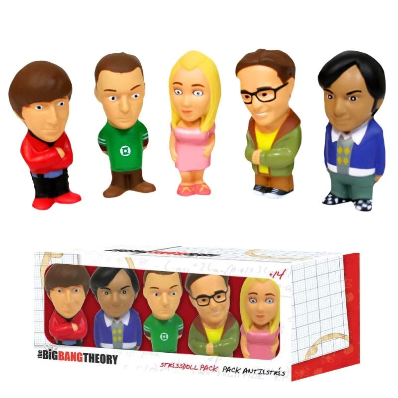 SD toys Big Bang Theory набор из 5 кукол для снятия стресса|Игрушки-эспандеры| |