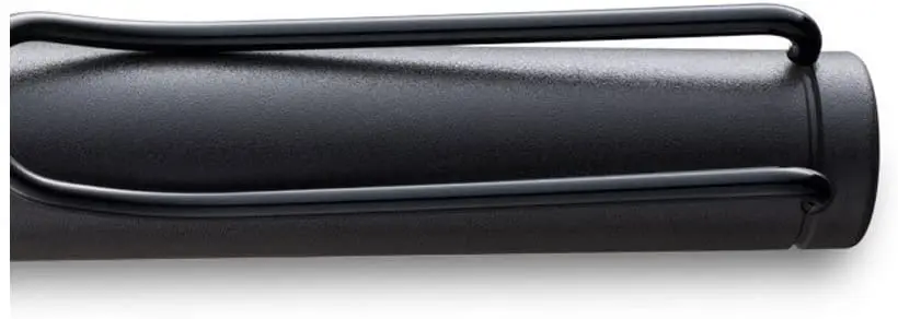 Перьевая ручка Lamy Safari с металлическим зажимом черный матовый перо 17-м |