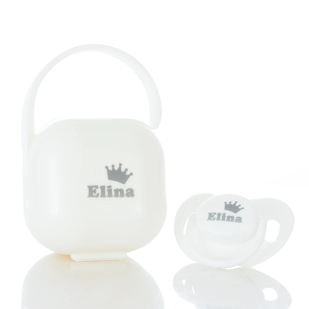 Индивидуальная индивидуальная Роскошная детская соска миокар с любым именем без