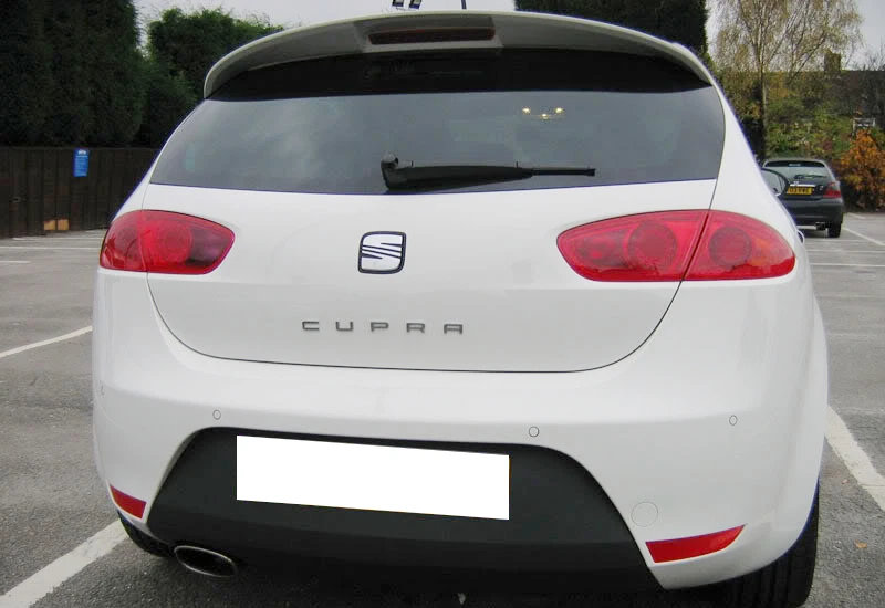 Spoiler Over Roof For Seat Leon Mk2 Facelift 2009 - 2012 Model Years R Style Fiberglass Product High Quality FR Cupra Kit