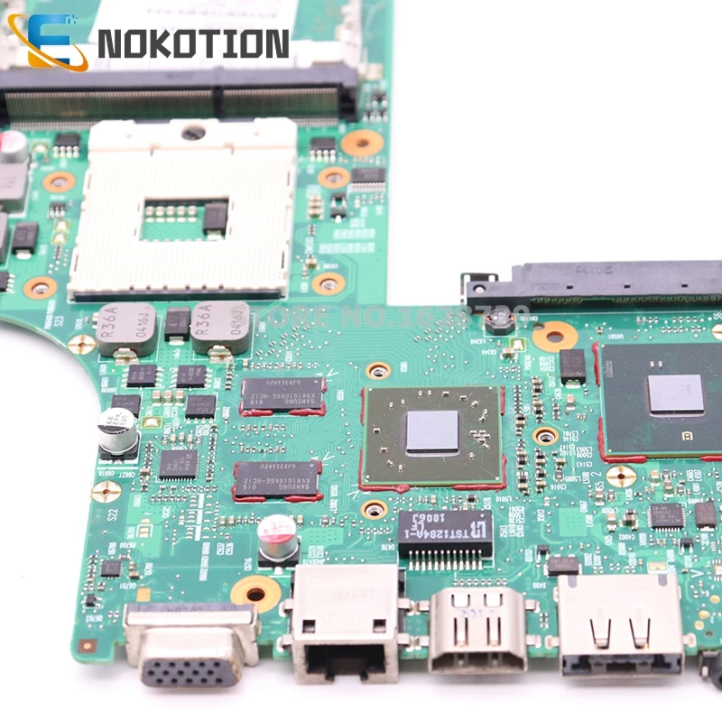 NOKOTION для ноутбука Toshiba satellite L630 материнская плата HD4500 HM55 DDR3 Бесплатный процессор 6050A2338501-MB-A03 V000245110 1310A2338522