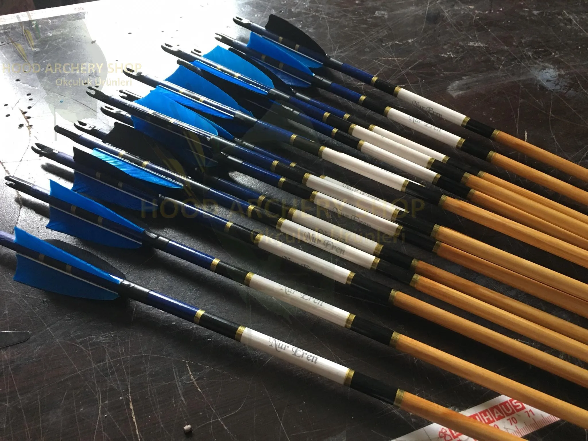 Деревянная стрела для стрельбы из лука Рекурсивный лук длинный средневековая