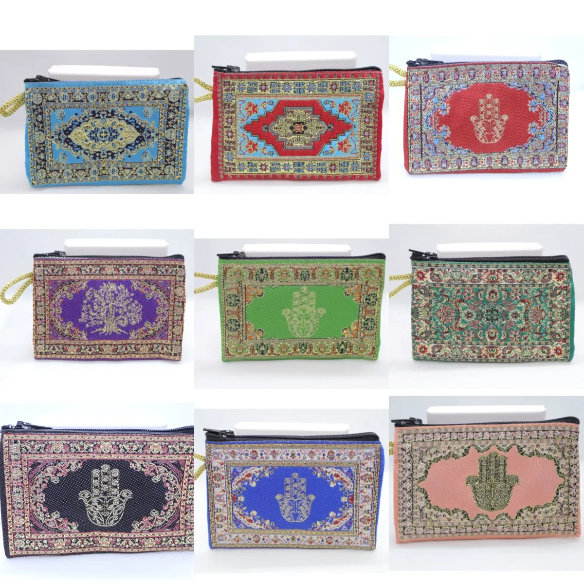 Турецкая сумка кошелек женский для монет заготовка рука Фатимы турецкий коврик с