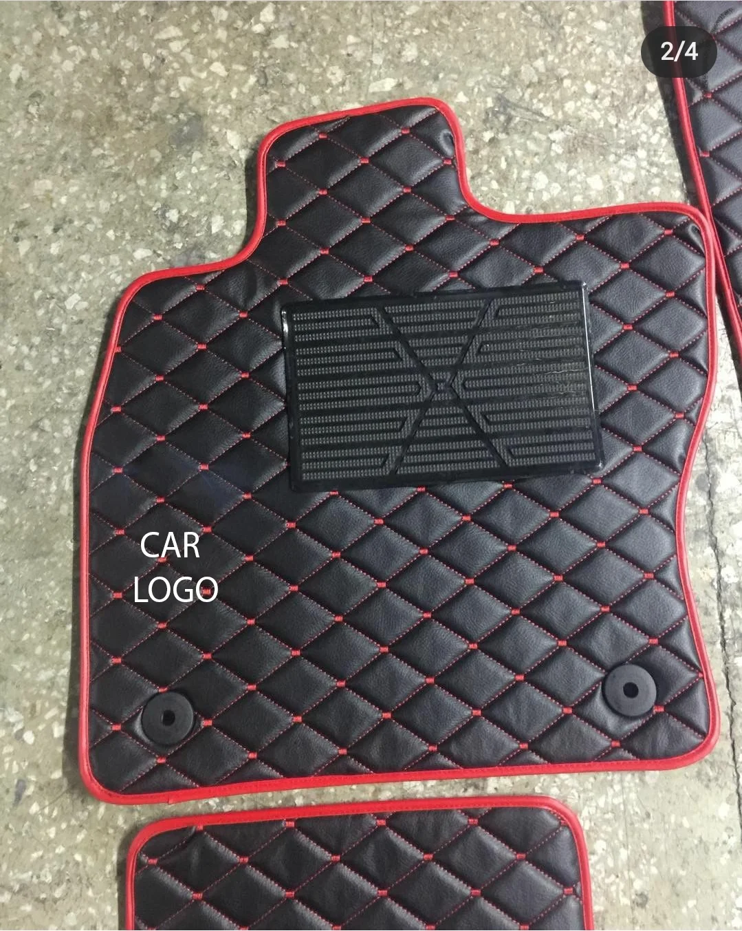 

4 PCS LUXURIOUS Car Floor Mats Carpet for Ford B-Max,C-Max,Connect,Courier,Fiesta,Focus,Ka,Kuga,Mondeo,Mustang,Ranger,S-Max,EcoS