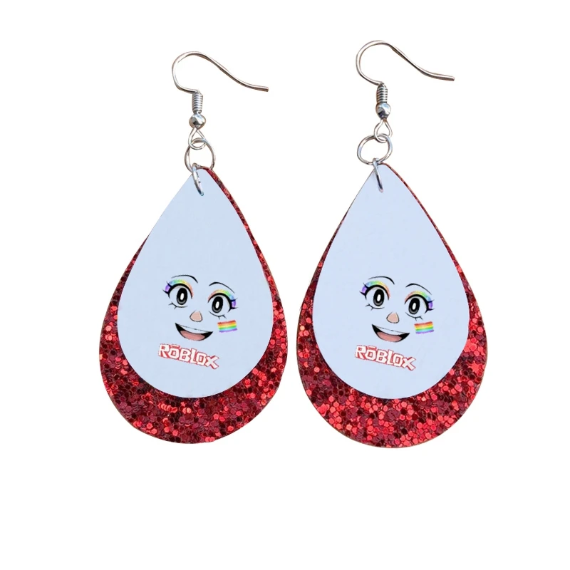 

Leather Earrings-Roblox Earrings Bulk Wholesale Free Nickel