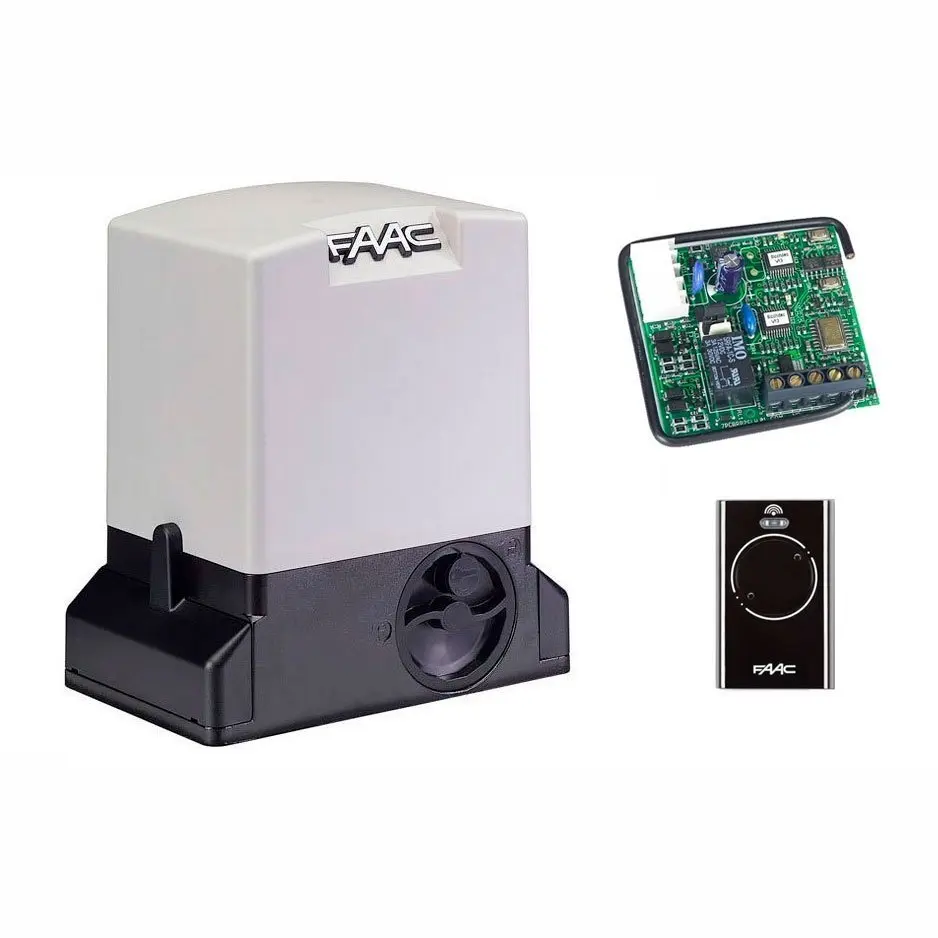 Комплект автоматики FAAС 740 KIT + Пульты SLH с приводом E для откатных ворот весом до 500