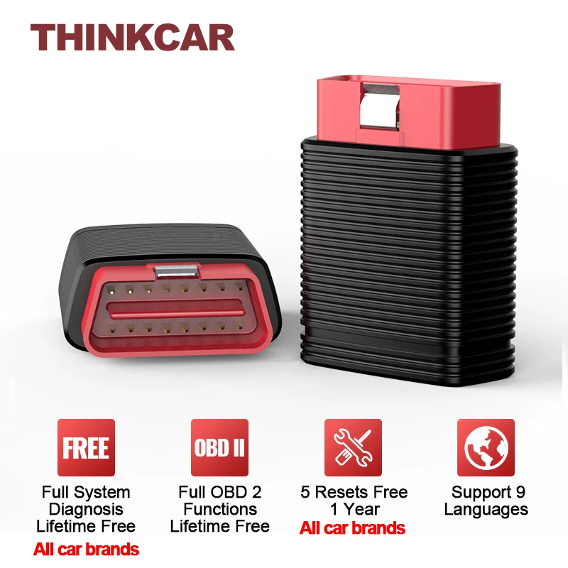 

Диагностический инструмент THINKCAR Pro OBD2, бессрочный полный диагностический сканер кодов для масла, SAS, IMMO, и т. Д.