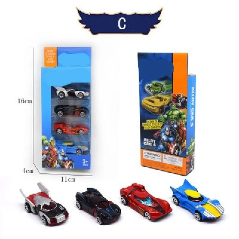 1∶64 Hot Wheels с тем же параграфом 4 комплекта мини гоночная модель игрушечного сплава