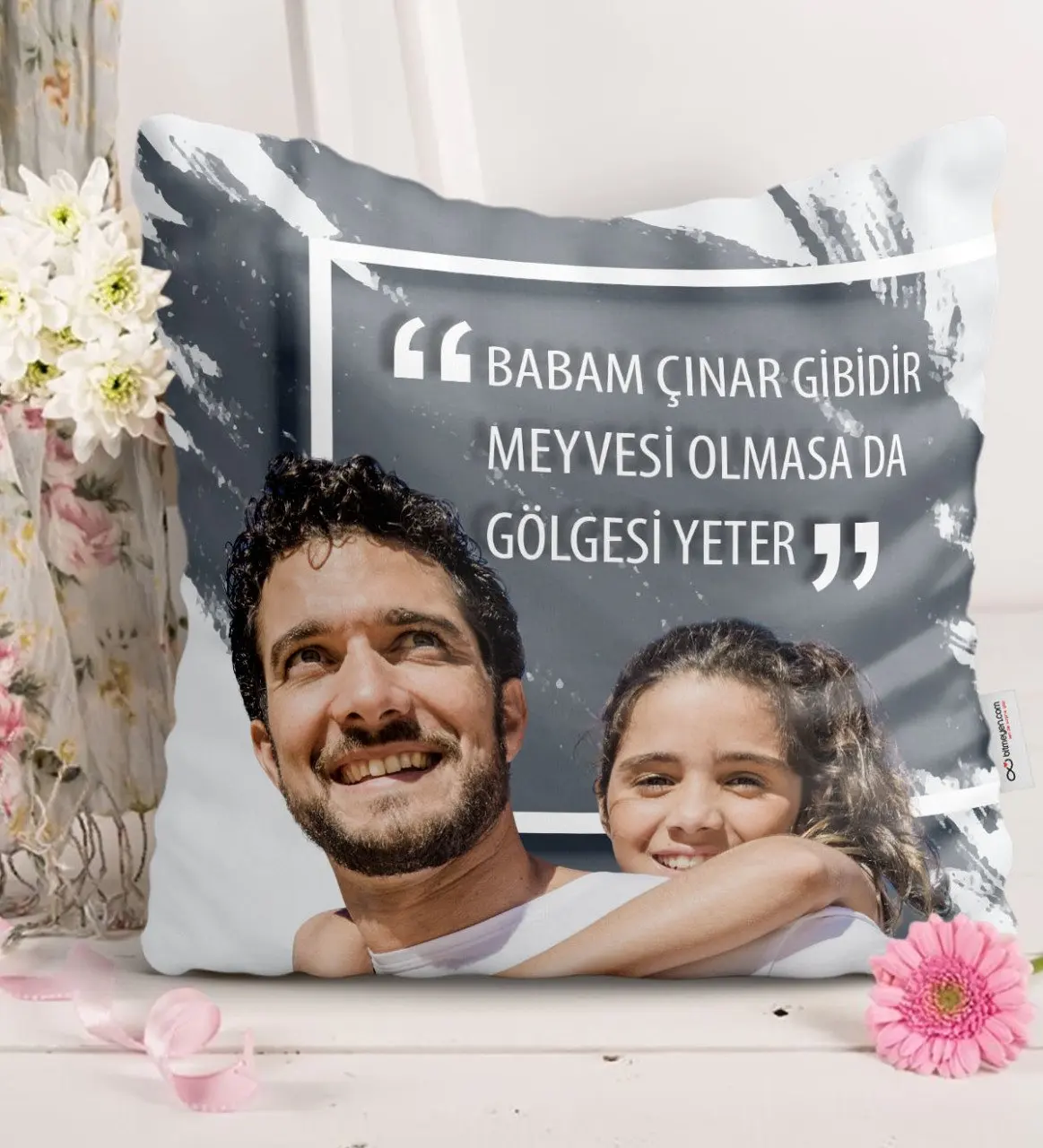 

Персонализированные Dad Sycamore Gibidir фрукты Theyare также тени достаточно атласной подушки