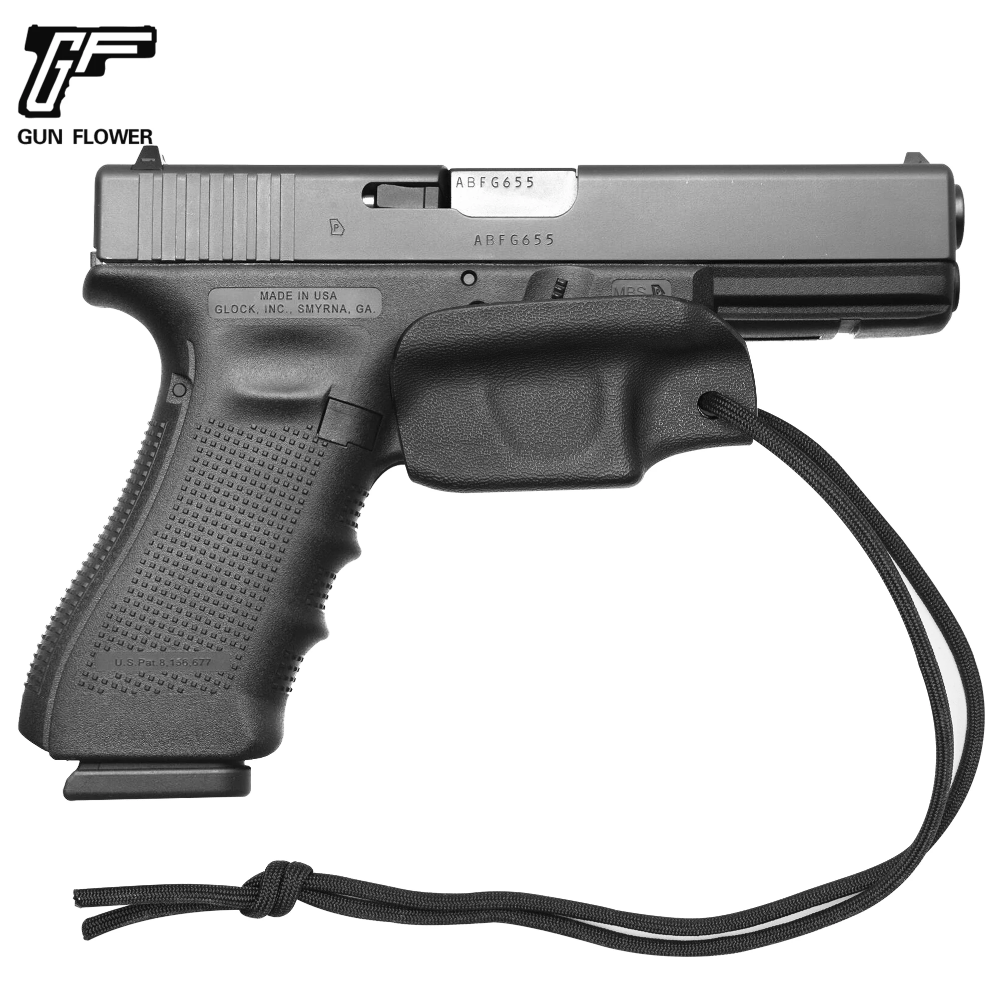 

Fits for Glock 17/19/22/23/31/32 G43 Kydex IWB Trigger Guard Holster Available Model Tactical Pistol Gun bag Accessory