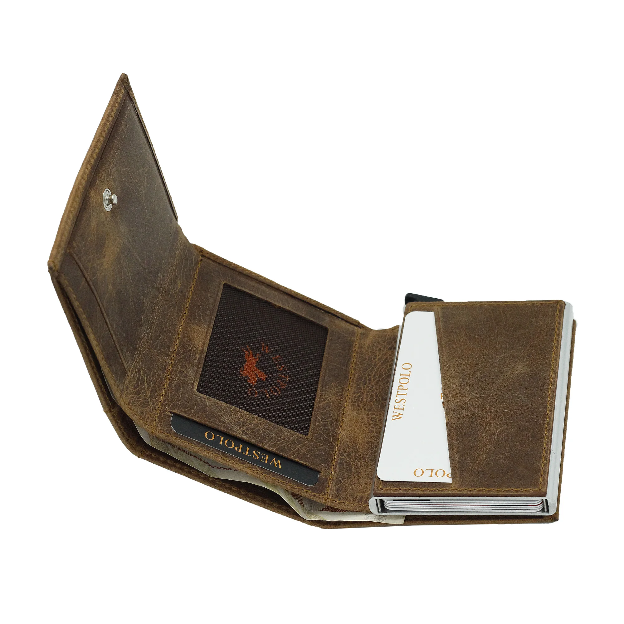 

West Polo Genuine Leather Wallet