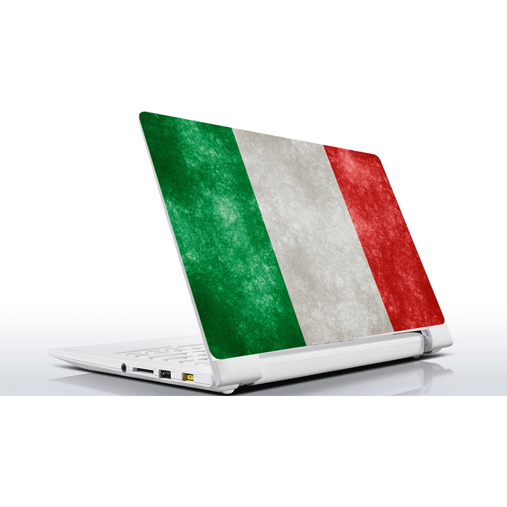 Наклейка с итальянским флагом универсальная наклейка для ноутбука 13 14 15 6 16 17 19
