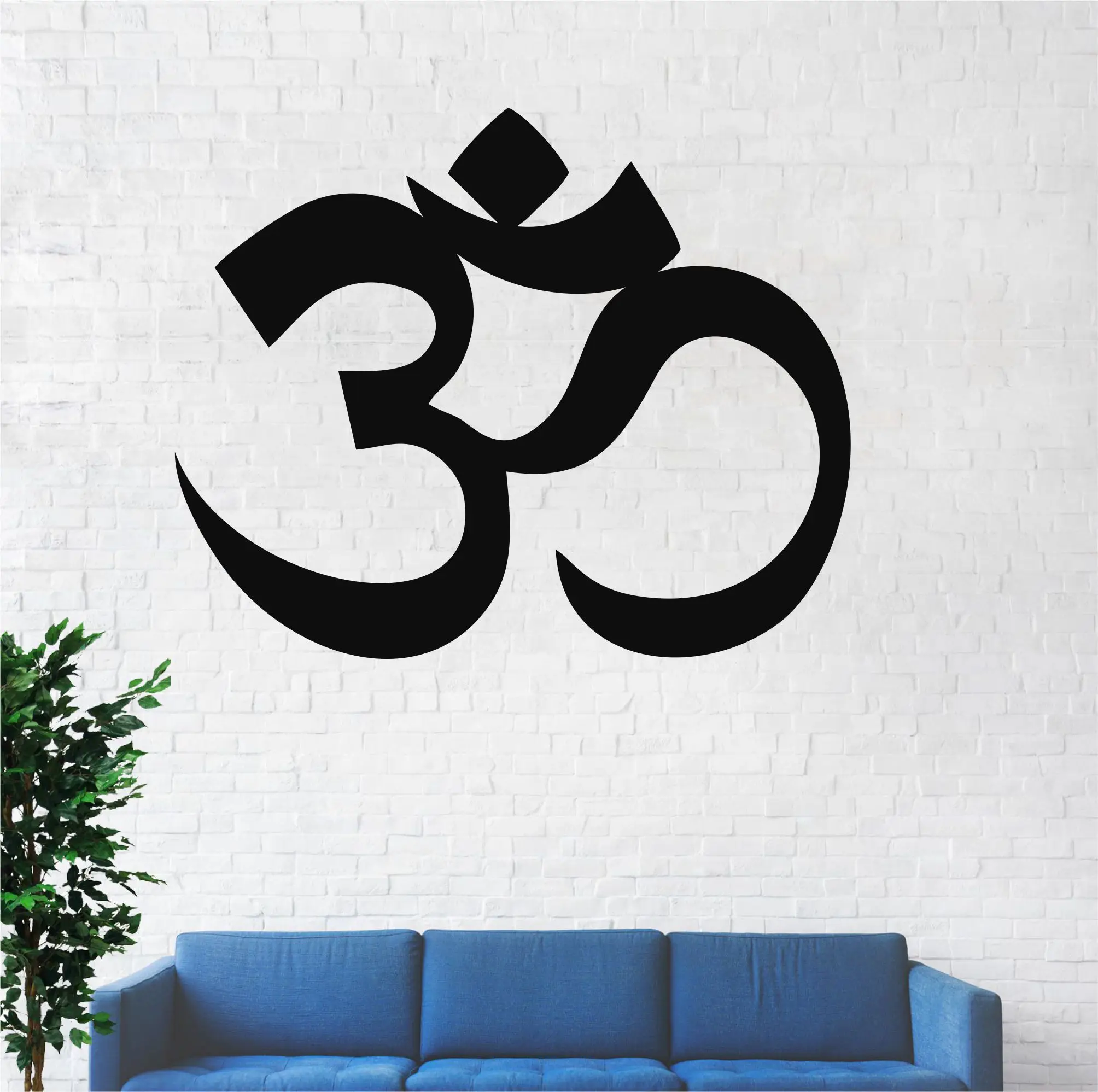 Metal Wall Art, Metal Om Decor, Namaste Decor, Yoga Gifts, Aum Symbol, OM Wall Art, Yoga Studio Decor, Yoga Wall Decor, Spiritua