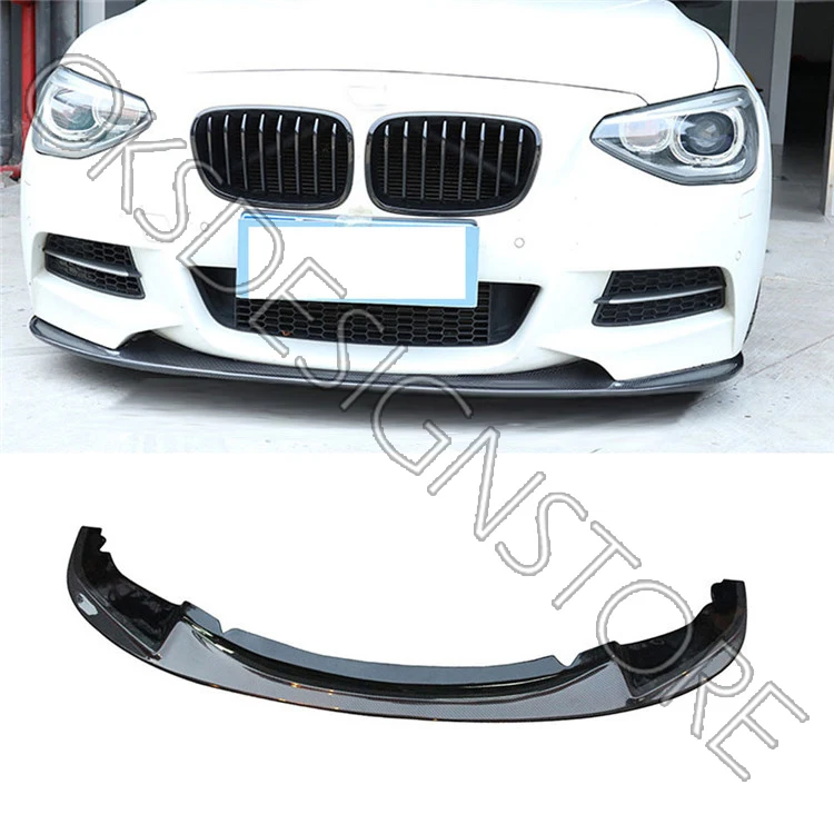 Для BMW F20 губ 2011 2012 2013 2014 1 серия хамам Стиль переднего бампера глянцевый черный