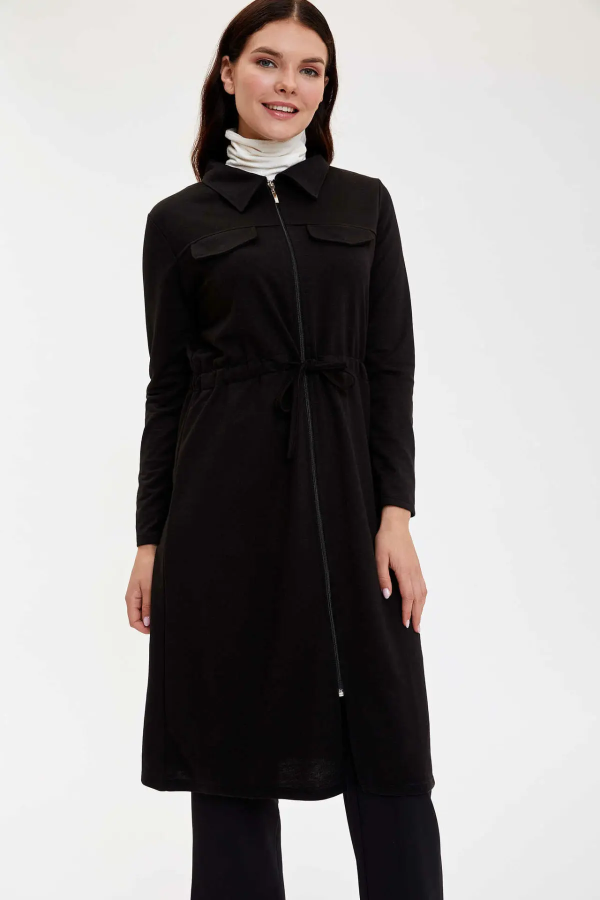 Дефакто Женский вязаный Cardigan M7016AZ19WN|Футболки| |