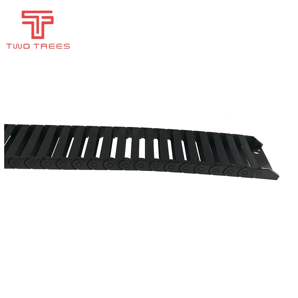 

10 x 40mm 10*40mm L1000mm Cable Drag Chain Wire Carrier with end connectors for CNC Router Machine Tools