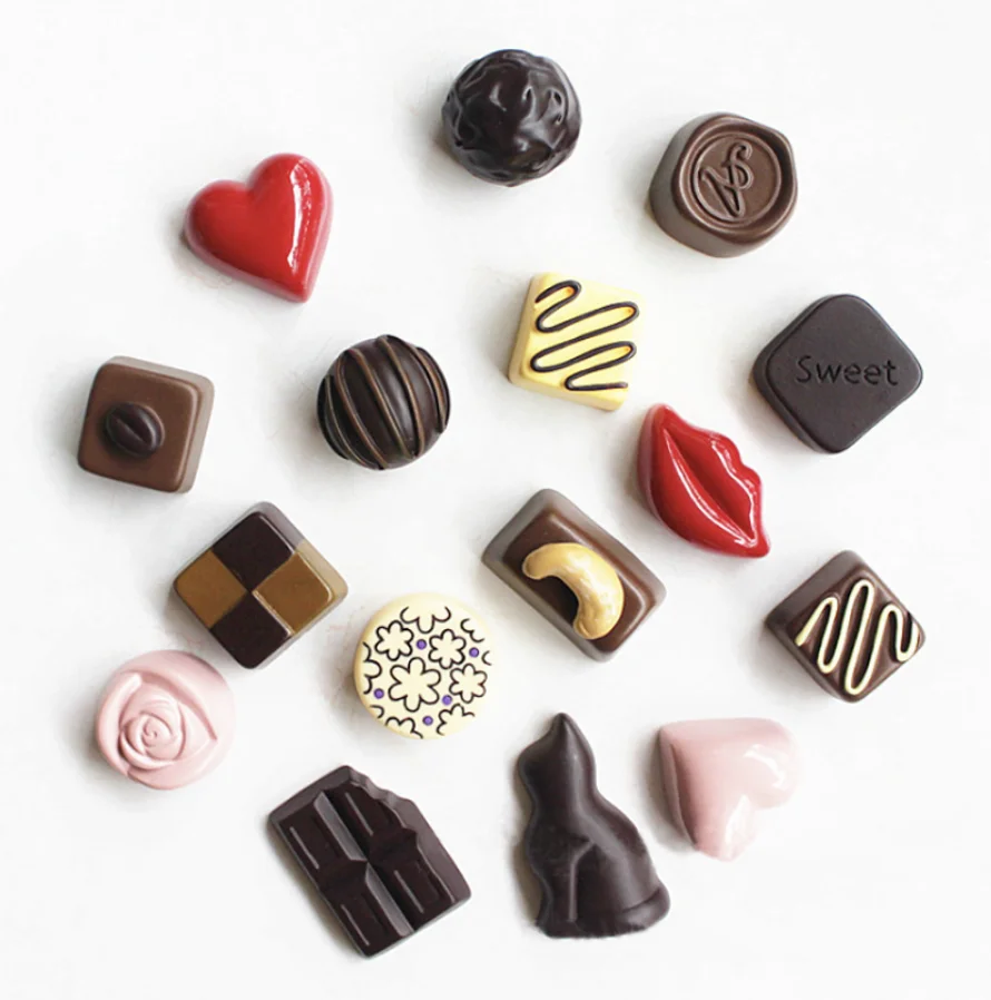 Имитация еды шоколада магнитная наклейка на холодильник аксессуары для