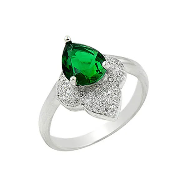 

Silver 925 Sterling Zircon Stone Ring