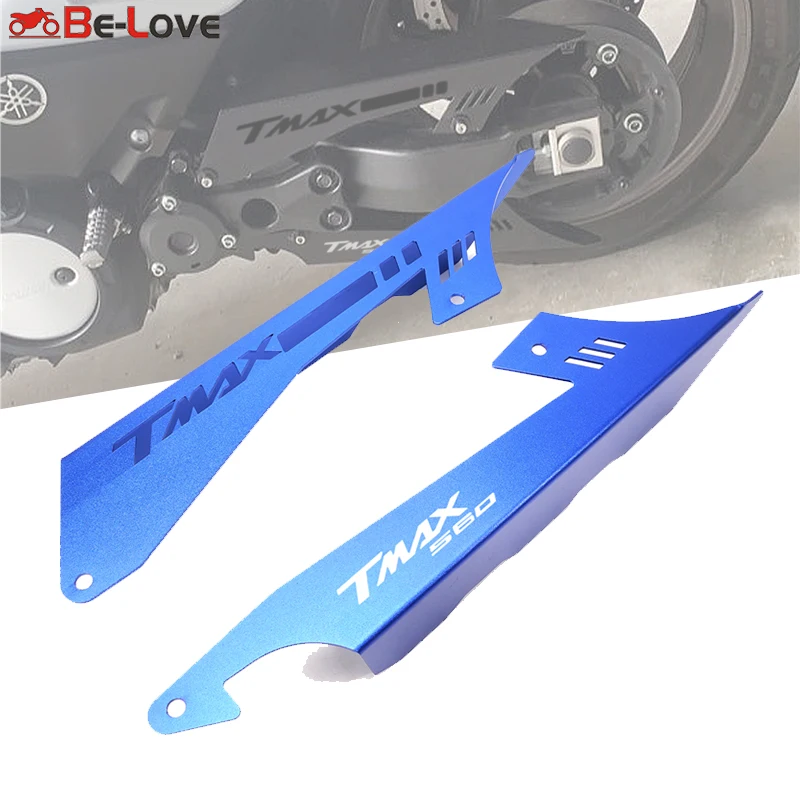 

For Yamaha TMAX560 TMAX 560 2020 2021 Motorcycle Accessories Chain Belt Cover Parts Protector With Logo tmax560