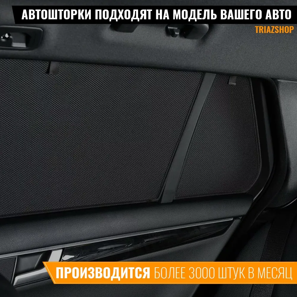 Каркасные автошторки Toyota Ractis II (Р120) (2010-2016) хэтчбек 5 дв. Тойота Рактис магнитные