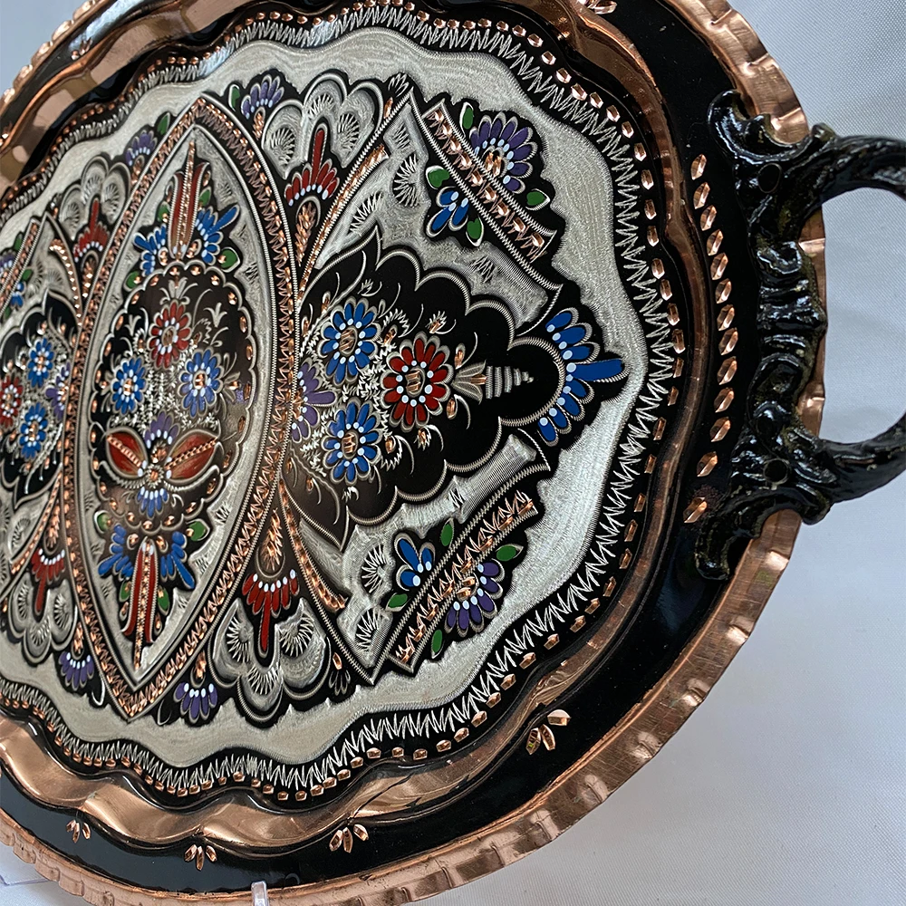 Аутентичный поднос для чая и кофе ручной работы китайский корейский стиль