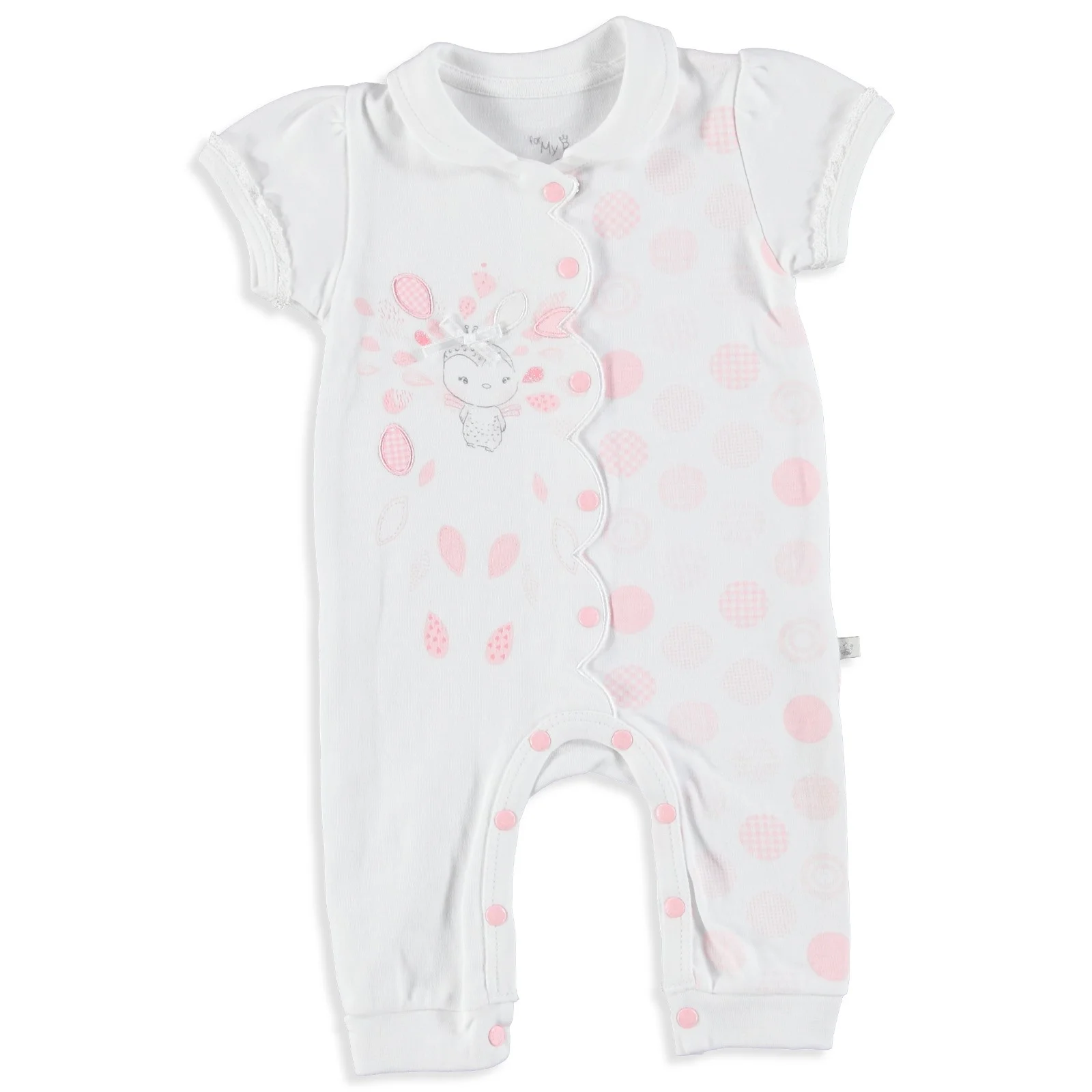 Комбинезон в рубчик для девочек ebebek| |