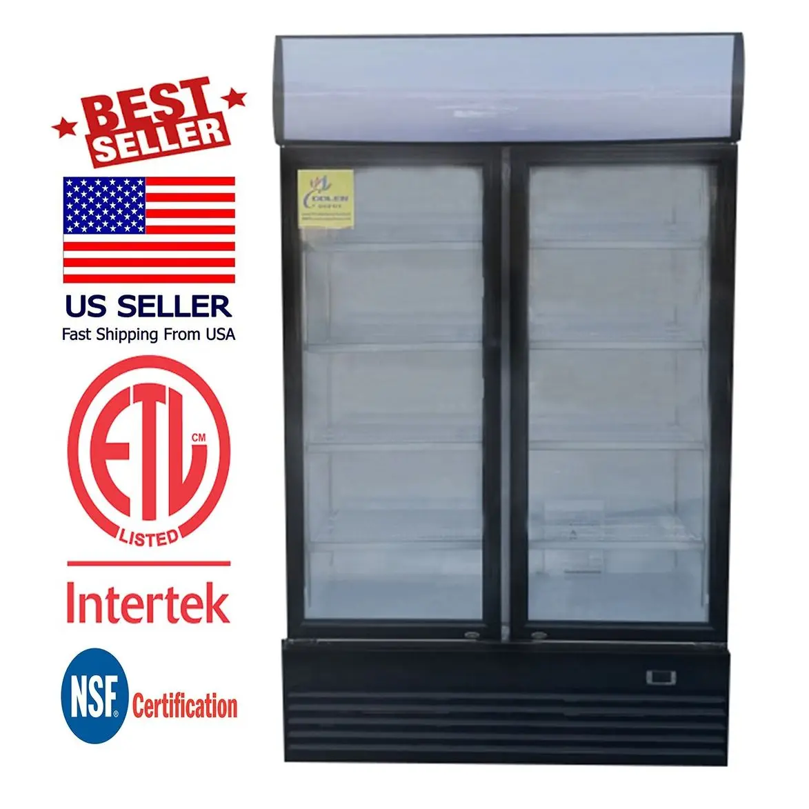 

Новый коммерческий мерчендайзер NSF ETL, охладитель пива 110 В, модель LG800