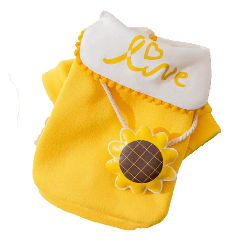 

Warm Dog Winter Clothes Cute Dog Coat Hoodies Fleece Pet Dogs Costume Jacket for French Bulldog Chihuahua Ropa Para Perro #10