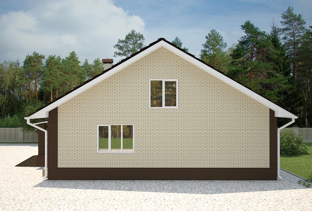 Проект дома для ипотеки и строительства STROY-RZN 11-0015 (103 7 м2 11 04*11 04 м керамика блок 380