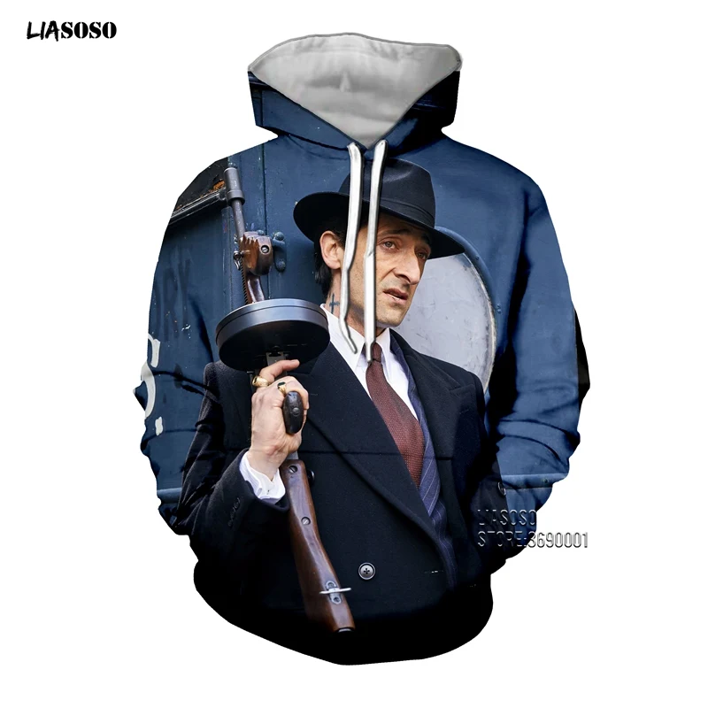 LIASOSO/женские и мужские толстовки с капюшоном объемным принтом в виде глазури