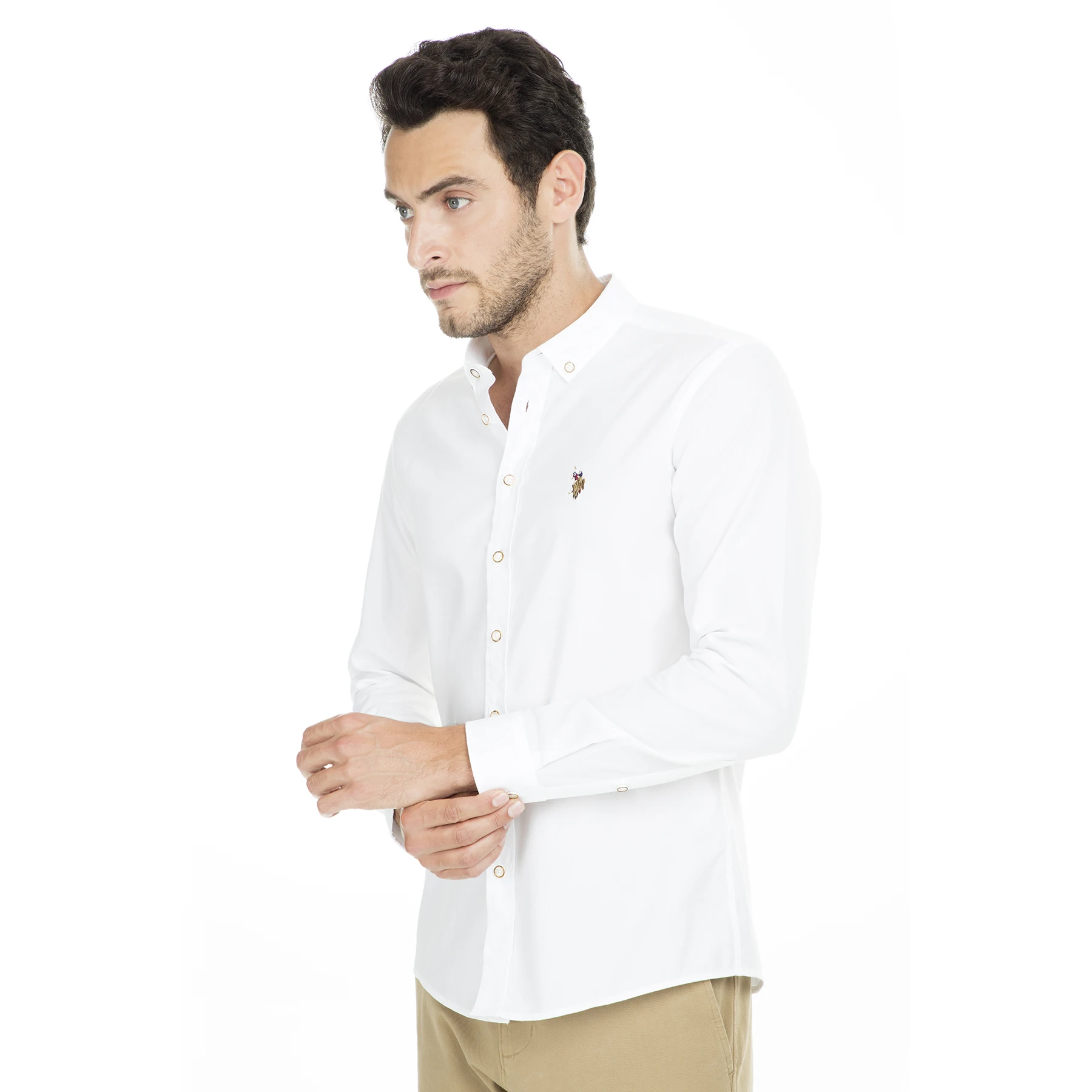 U. S. Polo рубашка мужская G081SZ004|Повседневные рубашки| |
