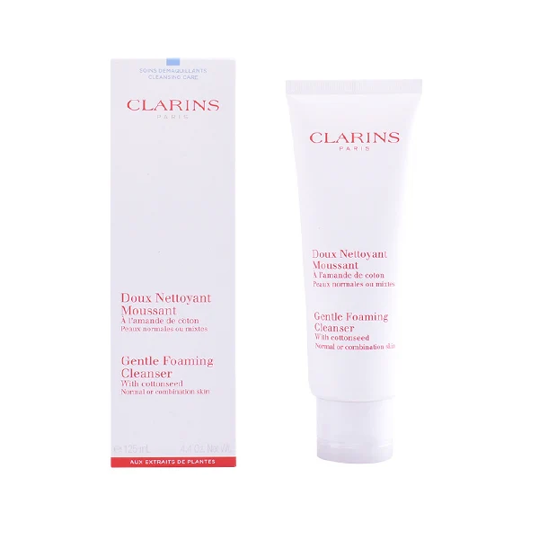Очищающий крем Doux Nettoyant Moussant Clarins (125 мл)|Средство для снятия макияжа| |