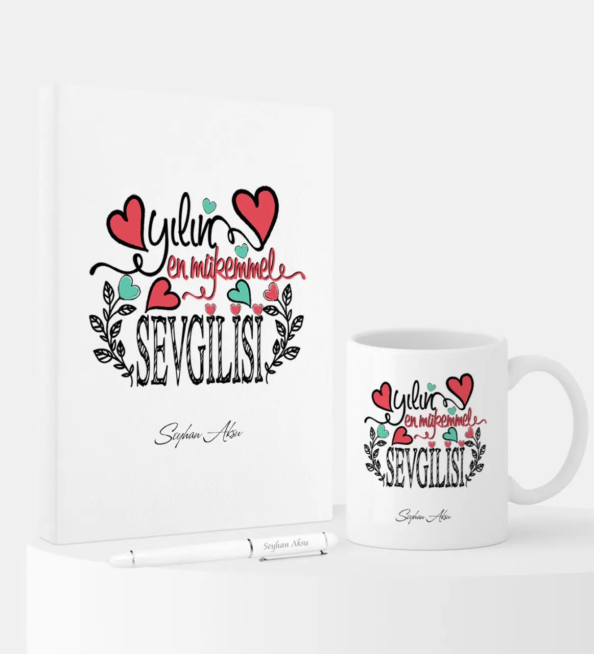 

Personalized The Perfect Lover 2020 Organizer Pen Mug Set-1