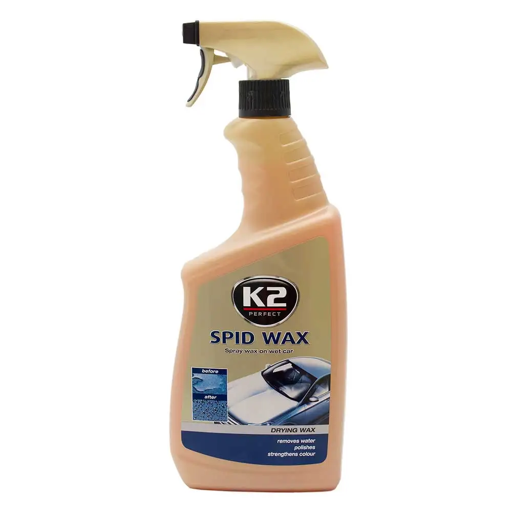 Полироль кузова защитная с воском SPID WAX K2 спрей 770 ml|Влажный воск| |