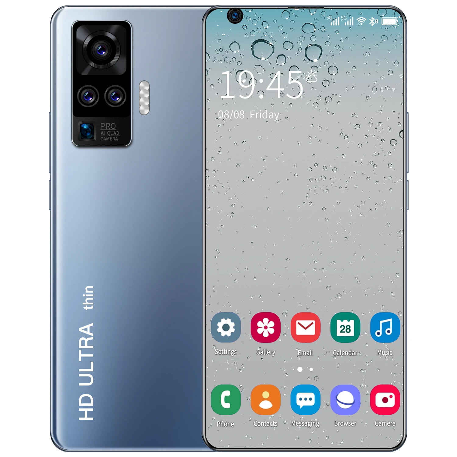 

X60 Pro 7.5 Inch Smartphones 12G+512G Full Screen Android Phone 5600 MAh Battery Fingerprint Unlock 4G Cell Phone