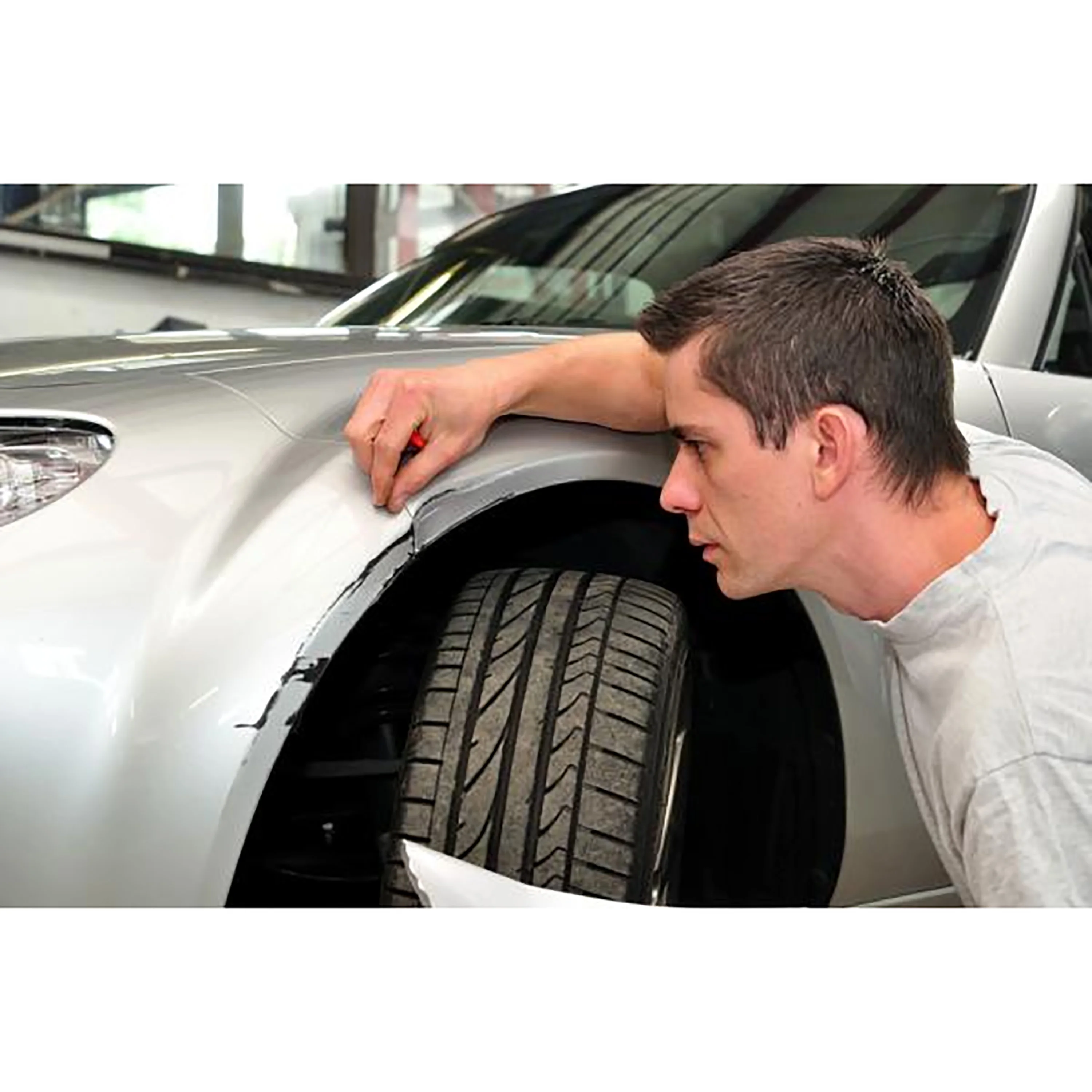 Маркер для ремонта царапин краска черная белая Серебряная Щетка автомобиля