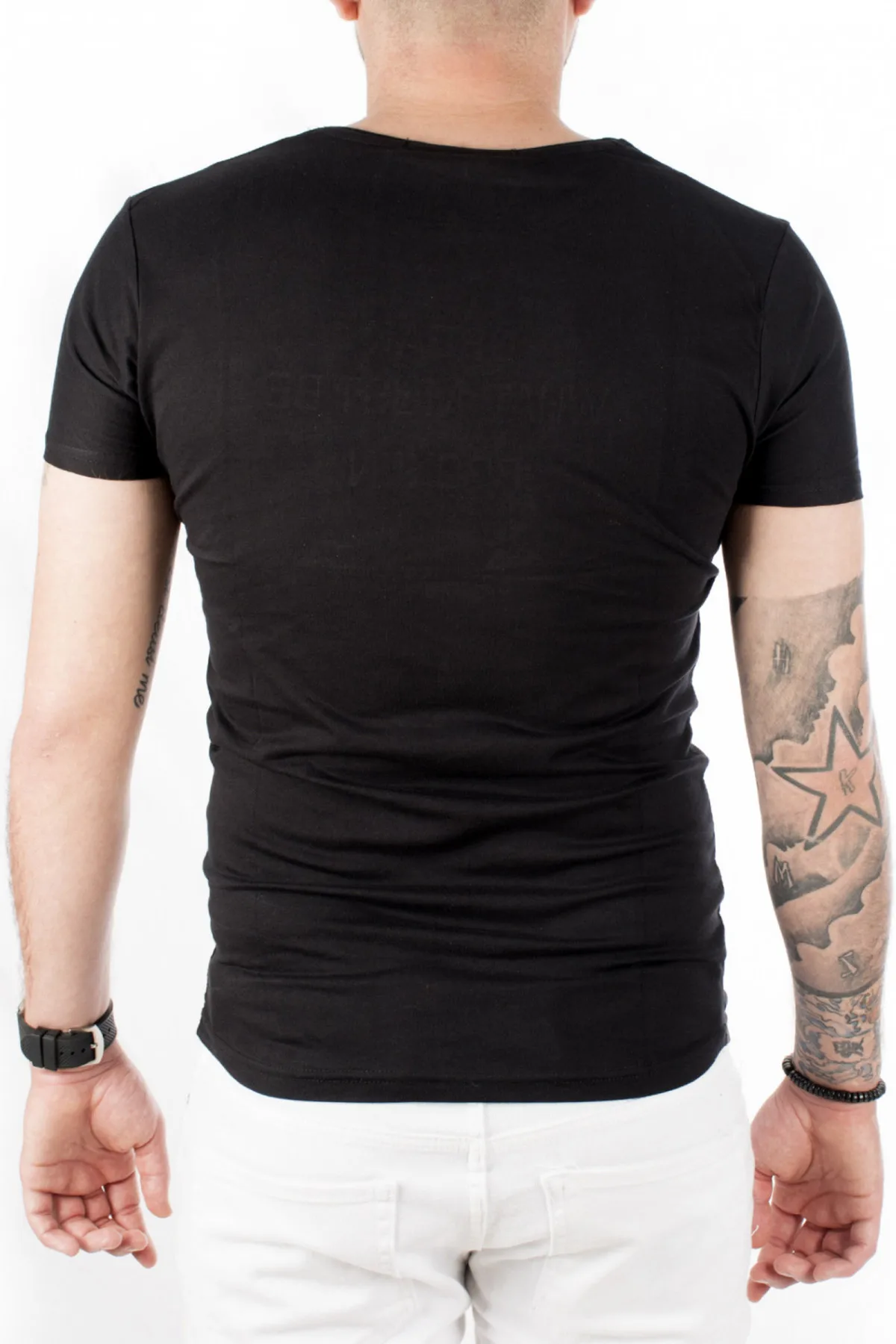 

DeepSEA Face and Font Printed Men 'S Tee Shirt 1901984
