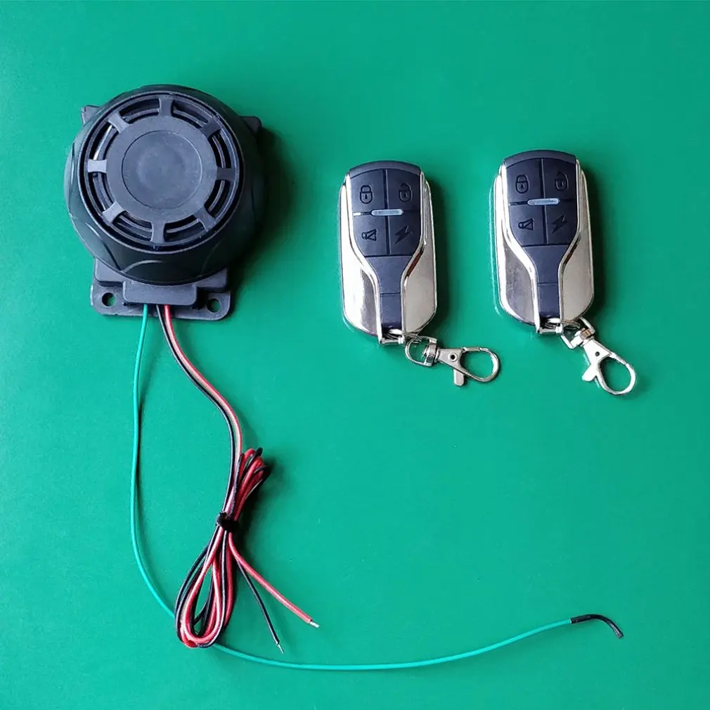 

Remote Control Motorcycle Alarm Security System Protection