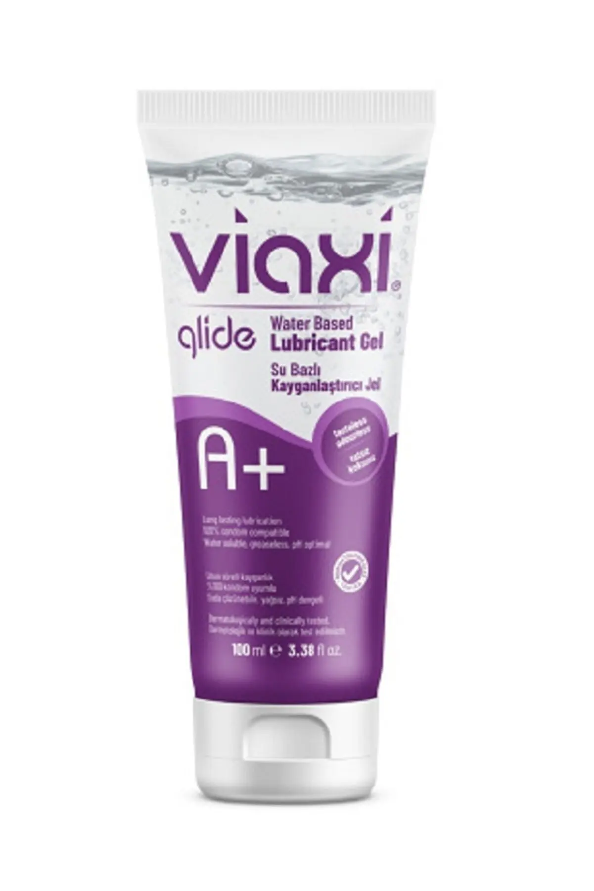 Viaksi на водной основе Glide Anal A + смазочный гель 100 мл. Смазочный гель. гель смазка pjur analyse me relaxing anal glide 30 мл флакон