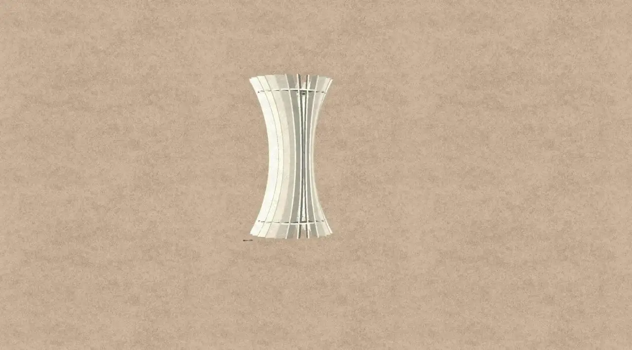 

Edile Decorative Mdf Wood Chandelier