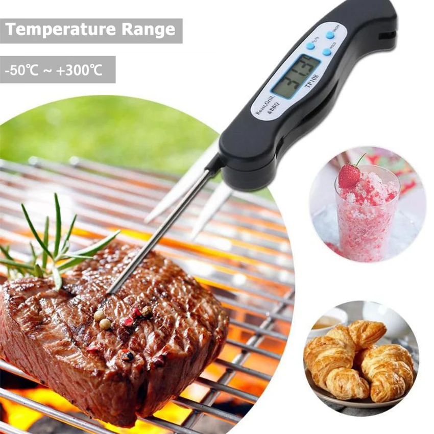 MEMDOO мгновенное считывание цифровой термометр для мяса кухонный батарейный