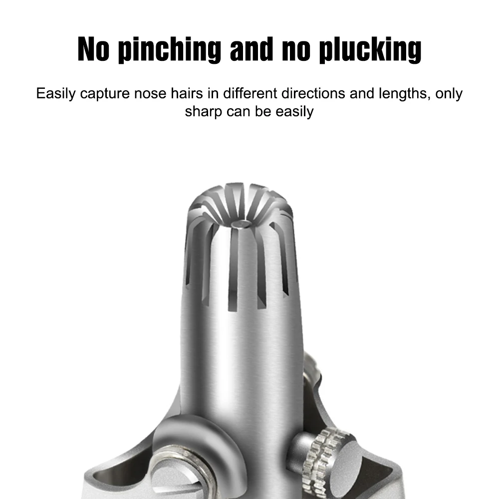 Машинка для удаления волос в носу ухо Портативный вибрисс лезвие ручное и ушах