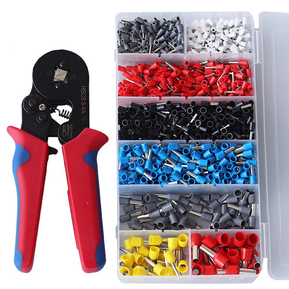 Трубчатые обжимные электрические плоскогубцы Обжимной ручной инструмент для