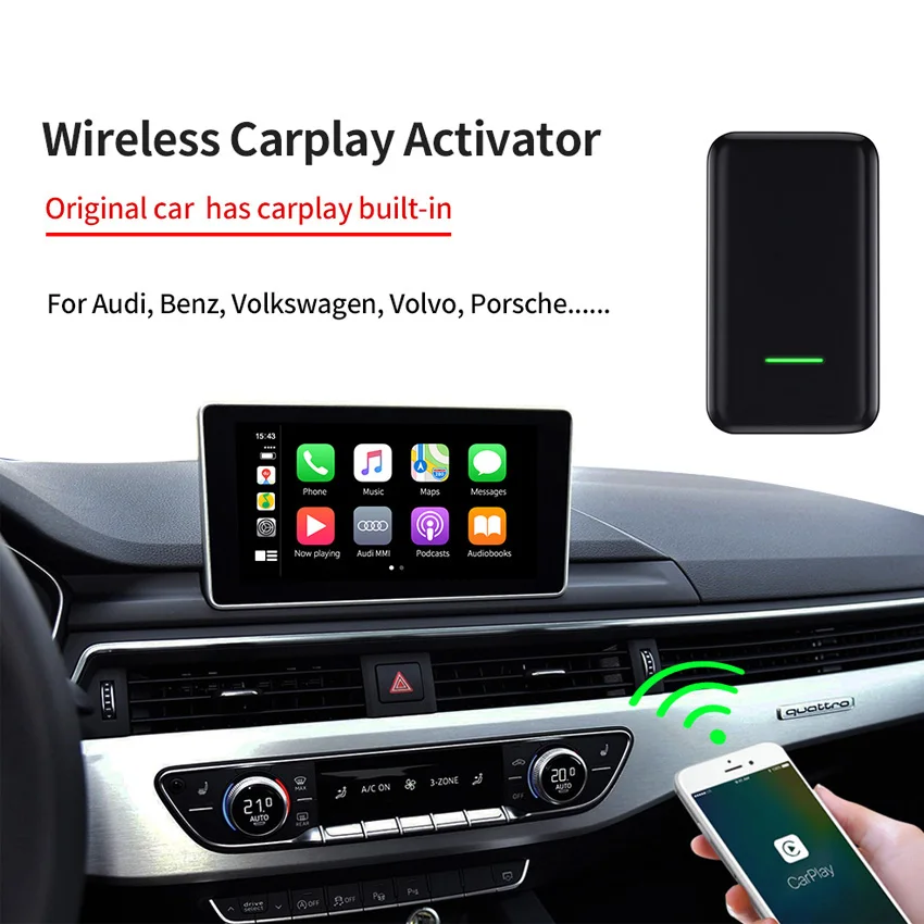 Смарт-ключ Apple CarPlay /Android для системы Android смарт-соединение поддержка MirrorLink IOS 13 Carplay